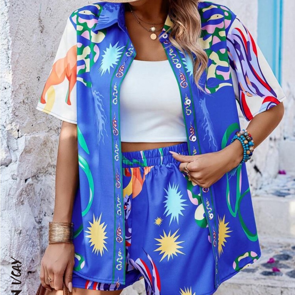 Vacation Set - pattern like farm rio